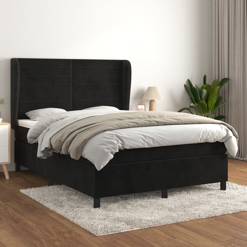 Boxspring Met Matras Fluweel