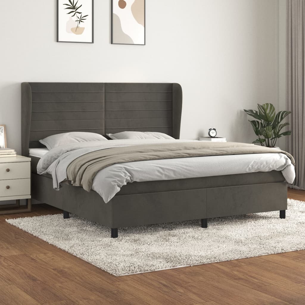Boxspring Met Matras Fluweel