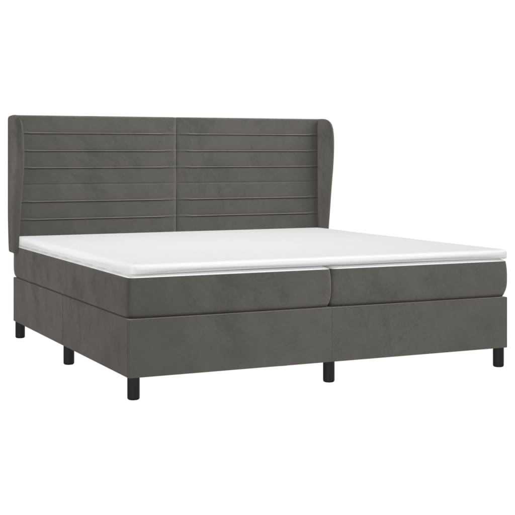 Boxspring Met Matras Fluweel