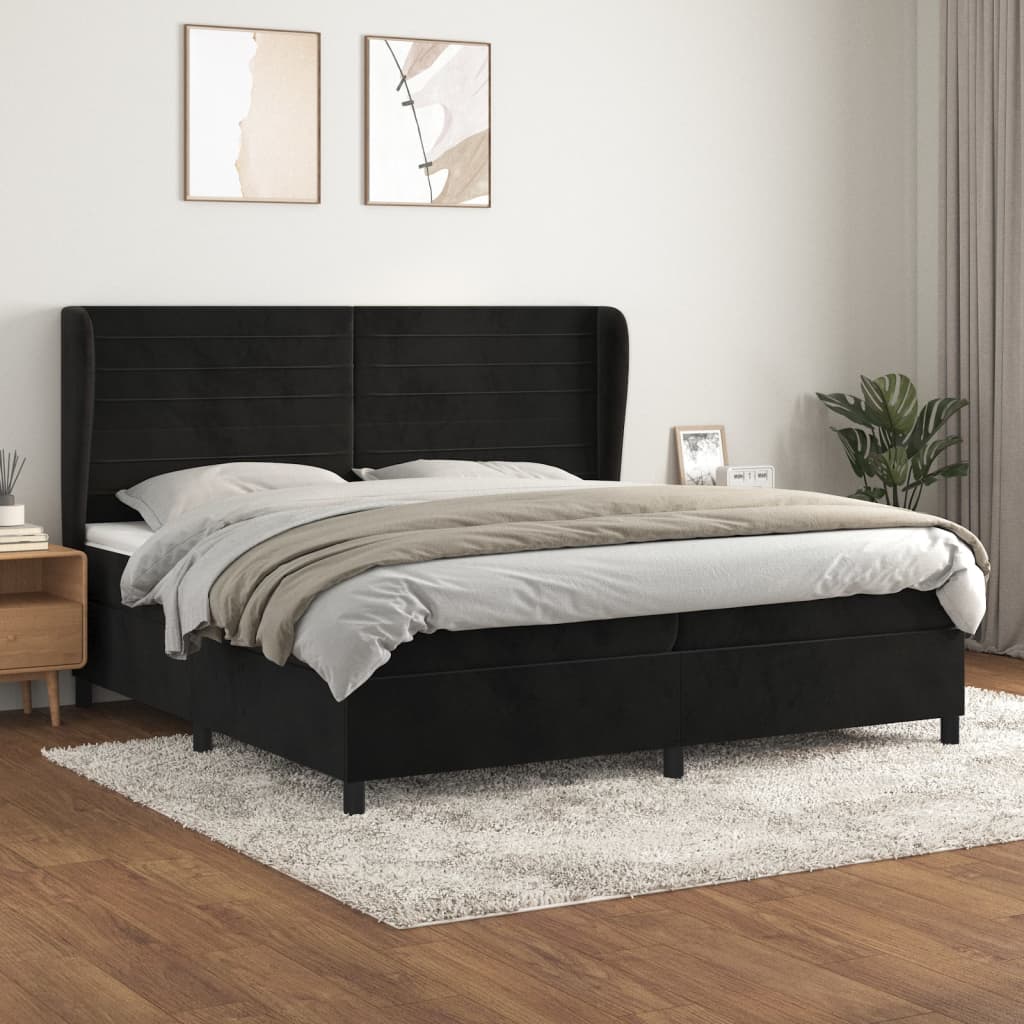 Boxspring Met Matras Fluweel