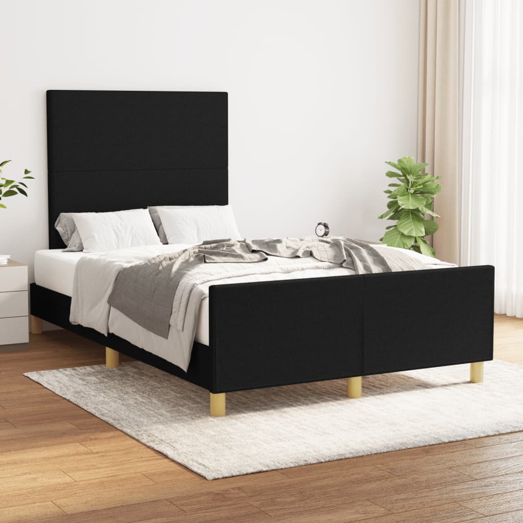 Bedframe Zonder Matras Stof Kleurig