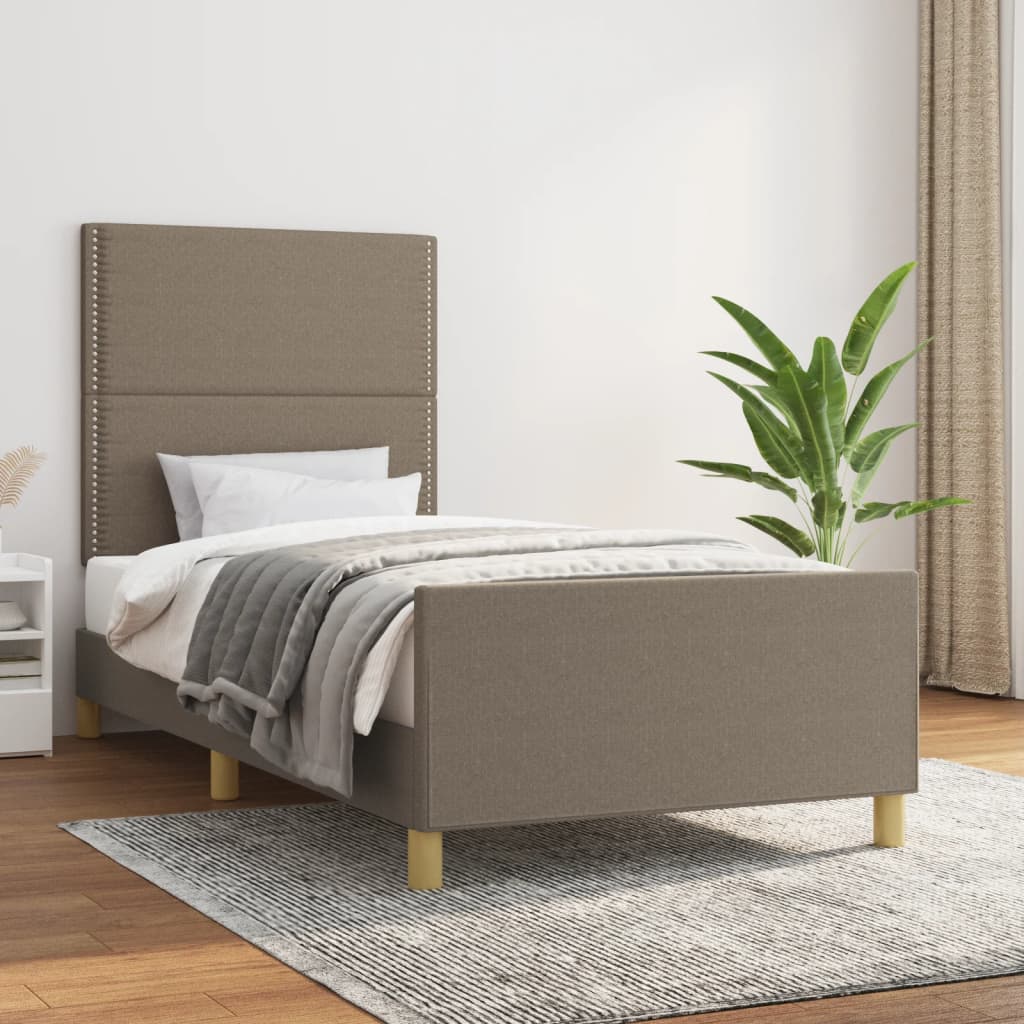 Bedframe Zonder Matras Stof