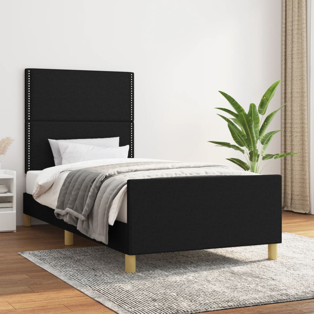 Bedframe Zonder Matras Stof