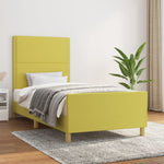 Bedframe Zonder Matras Stof Kleurig