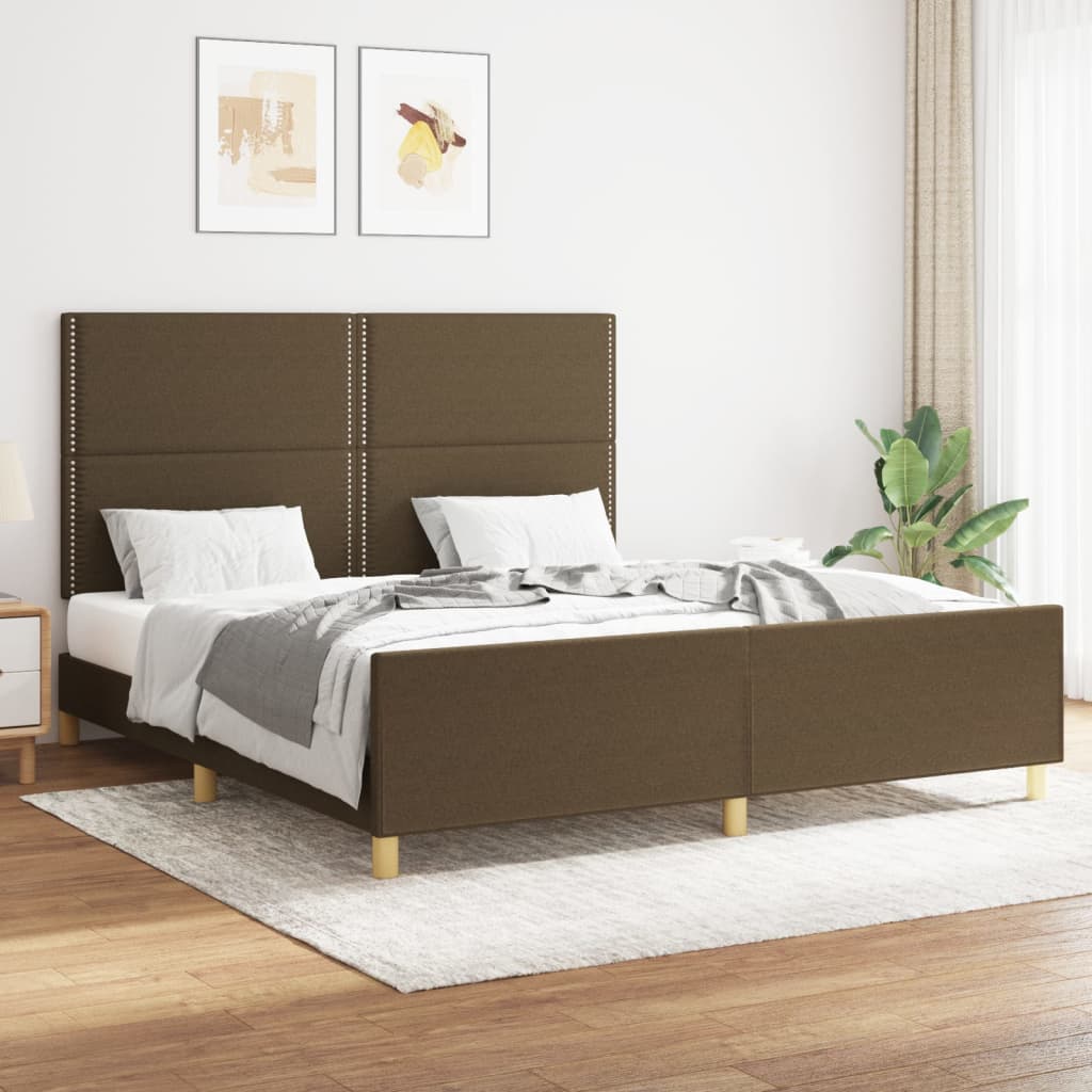 Bedframe Zonder Matras Stof