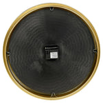 Home&Styling Bijzettafel Met Klok Goudkleurig