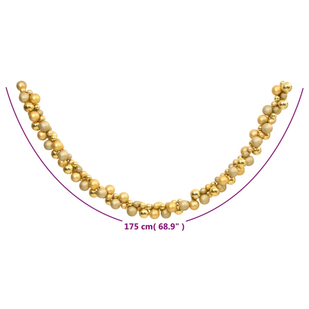 Kerstslinger 175 Cm Polystyreen Kleurig