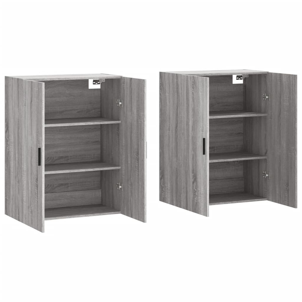 Hangkasten 69,5X34X90 Cm Eikenkleurig
