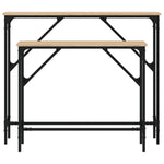 Wandtafels Bewerkt Hout Kleurig