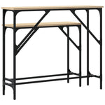 Wandtafels Bewerkt Hout Kleurig