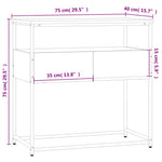Wandtafel Bewerkt Hout Kleurig