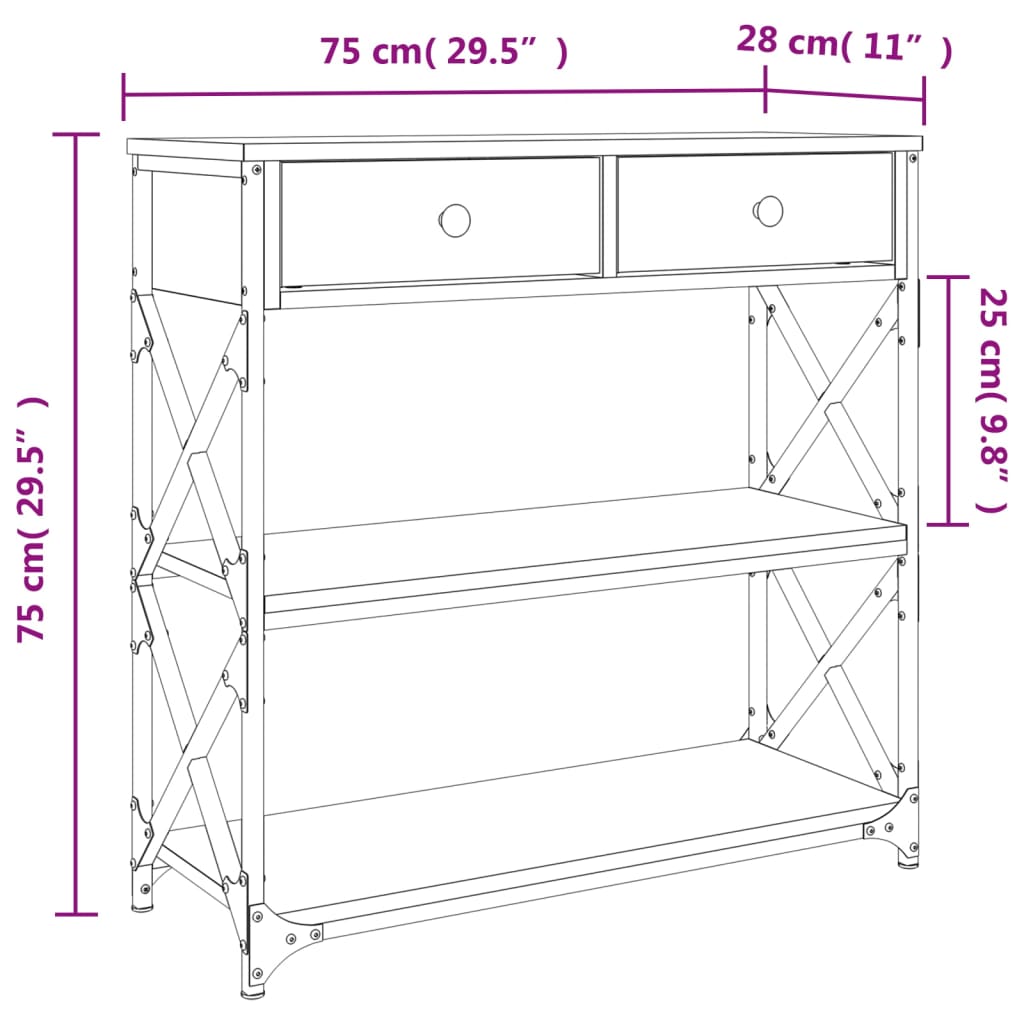 Wandtafel Bewerkt Hout Kleurig