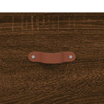 Dressoir 100X36X60 Cm Bewerkt Hout Bruin Eikenkleur