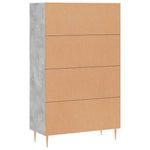 Hoge Kast 69,5X31X115 Cm Bewerkt Hout