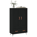 Hoge Kast 69,5X31X115 Cm Bewerkt Hout