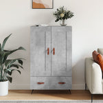 Hoge Kast 69,5X31X115 Cm Bewerkt Hout
