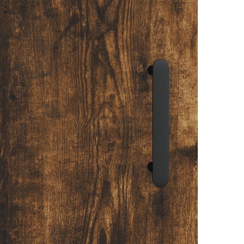 Hoge Kast 69,5X31X115 Cm Bewerkt Hout Kleurig