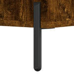 Hoge Kast 69,5X31X115 Cm Bewerkt Hout Kleurig