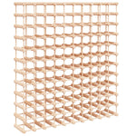 Wijnrek Voor 120 Flessen 112,5X23X123,5Cm Massief Grenenhout