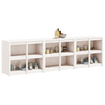 Keukenkasten Voor Buiten Massief Grenenhout Wit