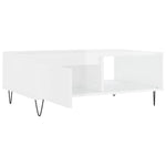 Salontafel 90X60X35 Cm Bewerkt Hout