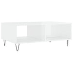 Salontafel 90X60X35 Cm Bewerkt Hout