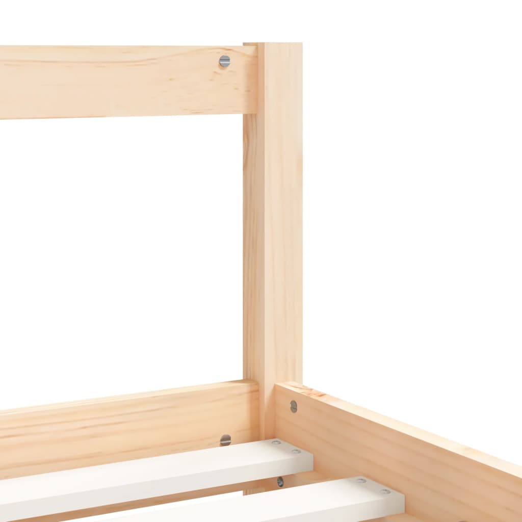 Kinderbedframe Met Lades Massief Grenenhout