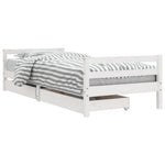 Kinderbedframe Met Lades Massief Grenenhout