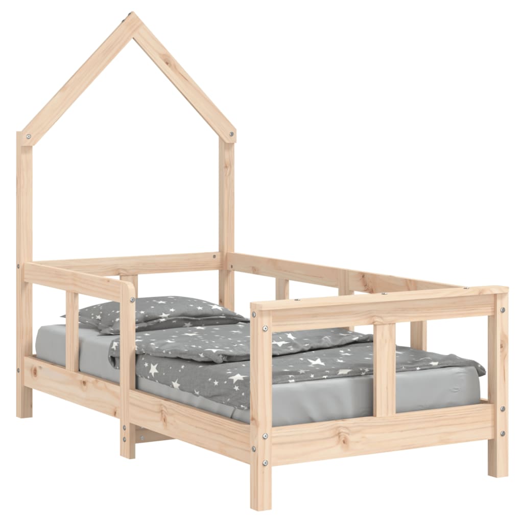 Kinderbedframe Massief Grenenhout