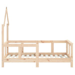 Kinderbedframe Massief Grenenhout