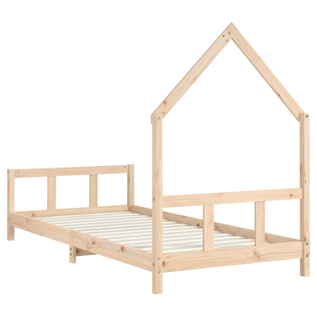 Kinderbedframe Massief Grenenhout