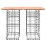 Tuinbank Schanskorfontwerp Massief Grenenhout