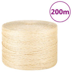 Touw 2 Mm 3000 M 100% Sisal