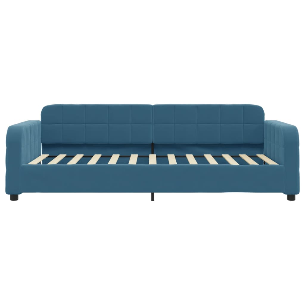 Slaapbank Fluweel Blauw