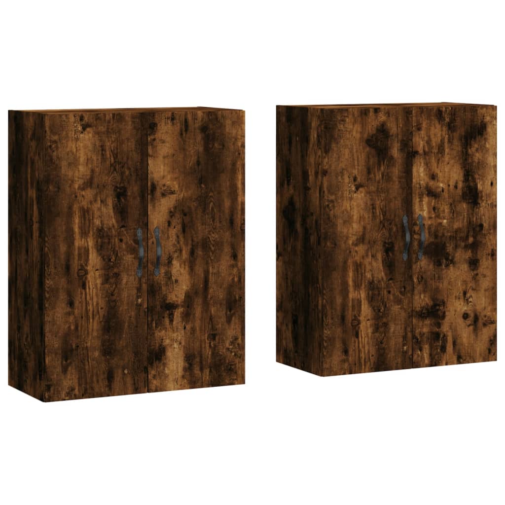 Hangkasten Bewerkt Hout Kleurig