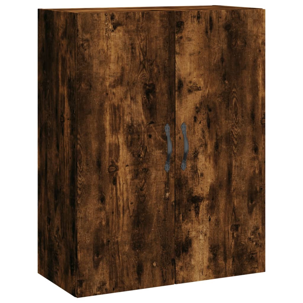 Hangkasten Bewerkt Hout Kleurig
