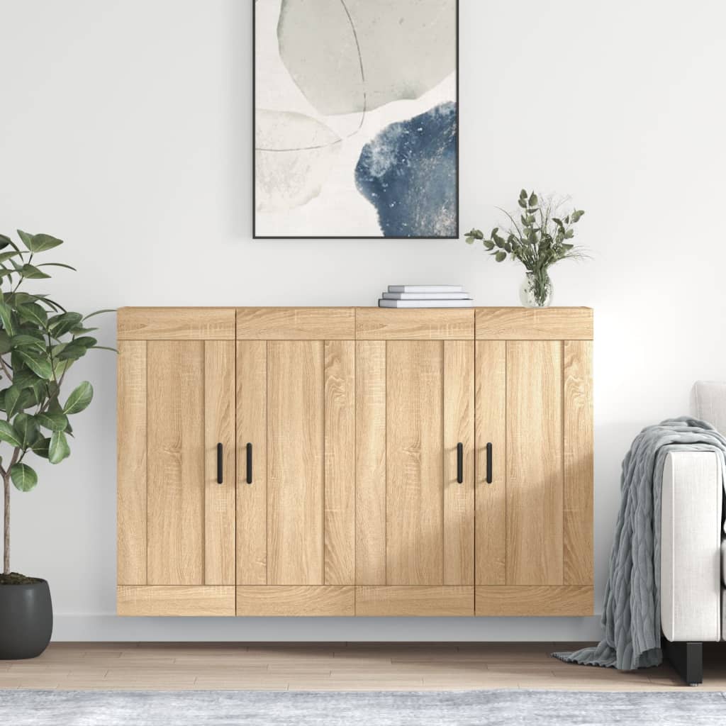 Hangkasten Bewerkt Hout