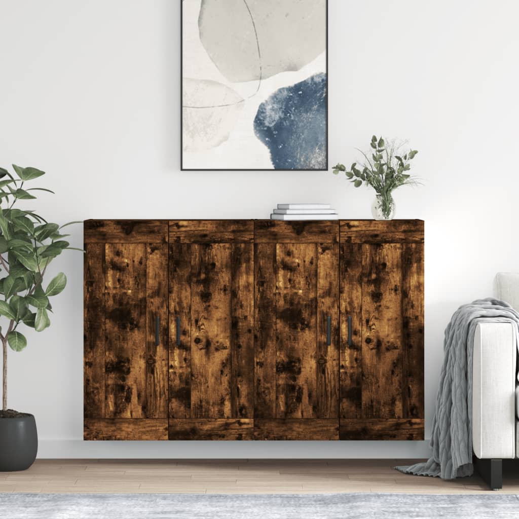 Hangkasten Bewerkt Hout