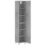 Hoge Kast 34,5X34X180 Cm Bewerkt Hout