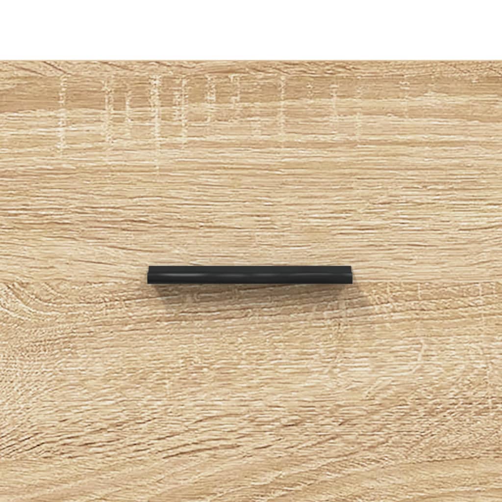 Hoge Kast 34,5X34X180 Cm Bewerkt Hout Kleurig