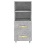 Hoge Kast 34,5X34X180 Cm Bewerkt Hout