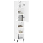 Hoge Kast 34,5X34X180 Cm Bewerkt Hout