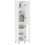 Hoge Kast 34,5X34X180 Cm Bewerkt Hout