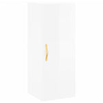 Hoge Kast 34,5X34X180 Cm Bewerkt Hout