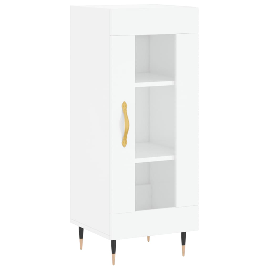 Hoge Kast 34,5X34X180 Cm Bewerkt Hout