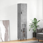 Hoge Kast 34,5X34X180 Cm Bewerkt Hout