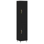 Hoge Kast 34,5X34X180 Cm Bewerkt Hout