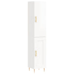 Hoge Kast 34,5X34X180 Cm Bewerkt Hout