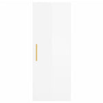 Hoge Kast 34,5X34X180 Cm Bewerkt Hout