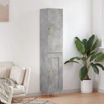 Hoge Kast 34,5X34X180 Cm Bewerkt Hout